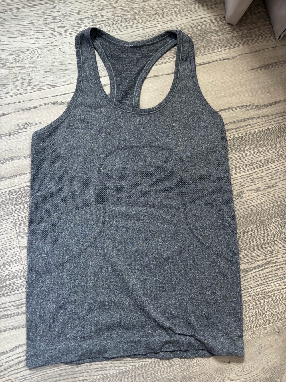 Lululemon Swiftly Tech Racerback Tank Gray Size 8 Running Yoga